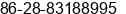 Fax number of Mr. CHEN BING at chengdu