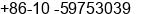 Fax number of Mr. jing zhang at Beijing