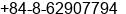 Fax number of Mr. HIEU NGUYEN CAO at Ho Chi Minh