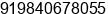 Mobile number of Mr. Ramesh M at CHENNAI