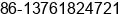 Mobile number of Ms. Tracy Zhao at Shanghai