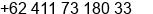 Phone number of Ms. Jassie at Makassar
